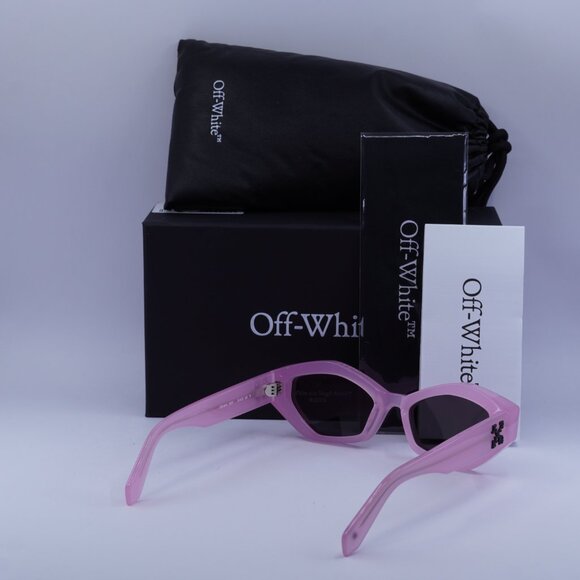Off-White OERI144 HILO 3007 Cat Eye Sunglasses – Pink/Grey main image 11